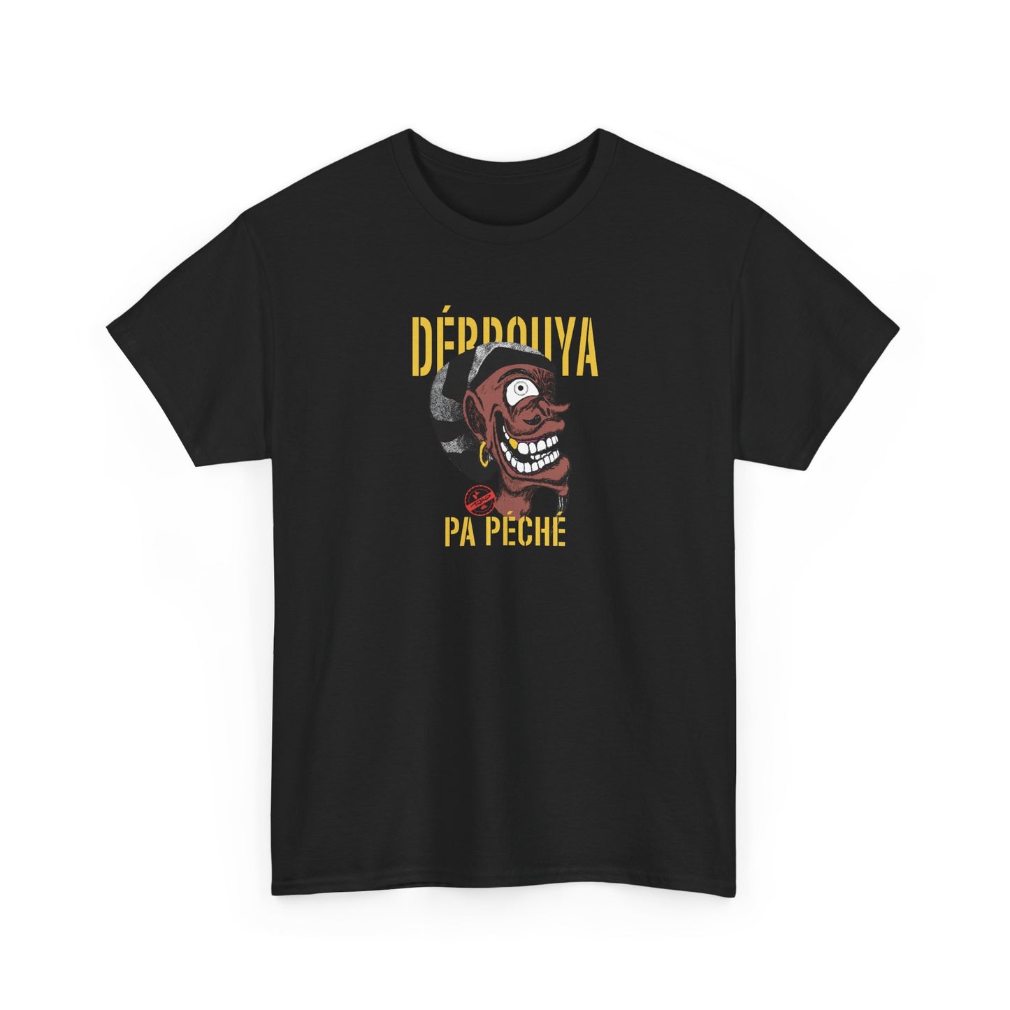 T-Shirt — "Debrouya pa péché" Graphic Tee