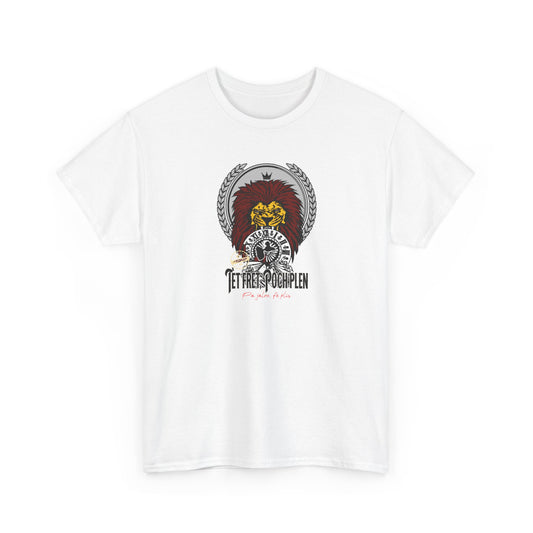 T-shirt — ‘’ tèt frèt, poch plen’’ graphic tee