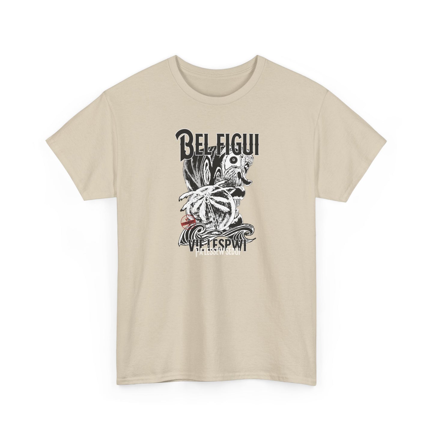 T-Shirt — "Bel figui, viè lespwi, pa lésséw sédui" Graphic Tee