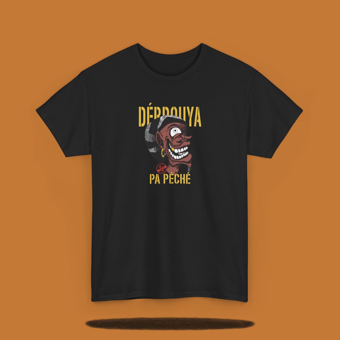 Tee-shirt imprimé Débrouya pa péché