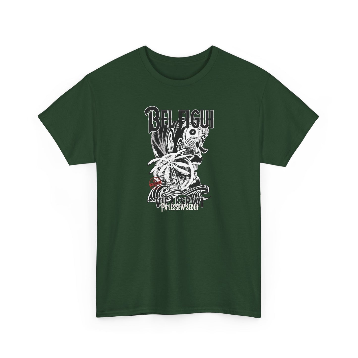 T-Shirt — "Bel figui, viè lespwi, pa lésséw sédui" Graphic Tee