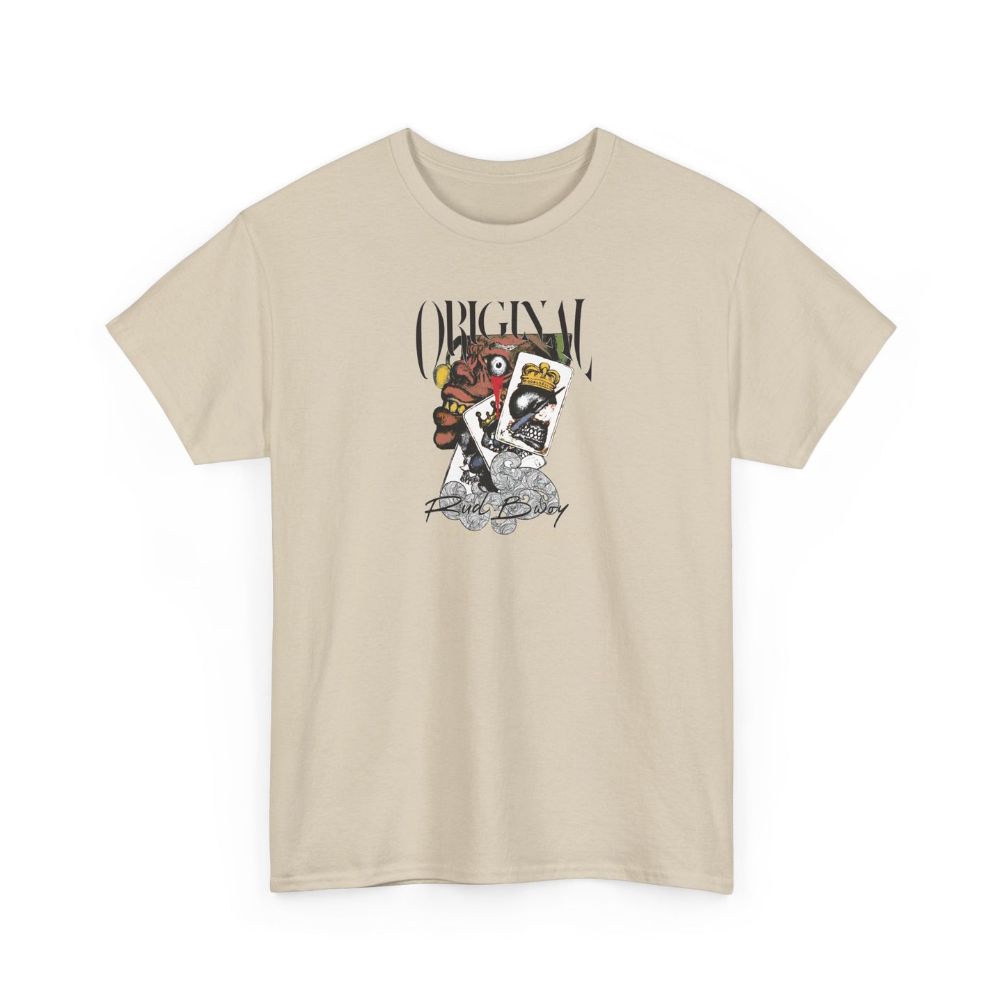 T-Shirt — "Original rud’bwoy" Graphic Tee