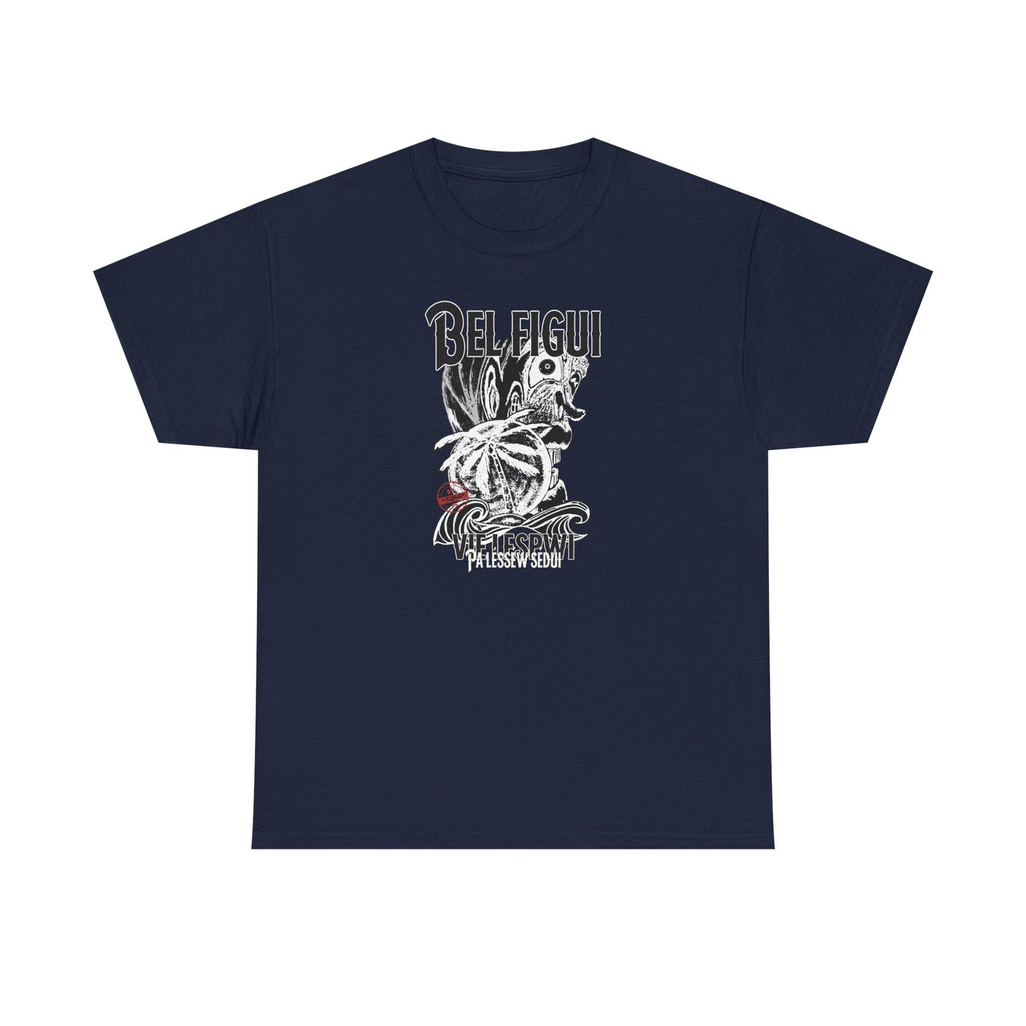 T-Shirt — "Bel figui, viè lespwi, pa lésséw sédui" Graphic Tee