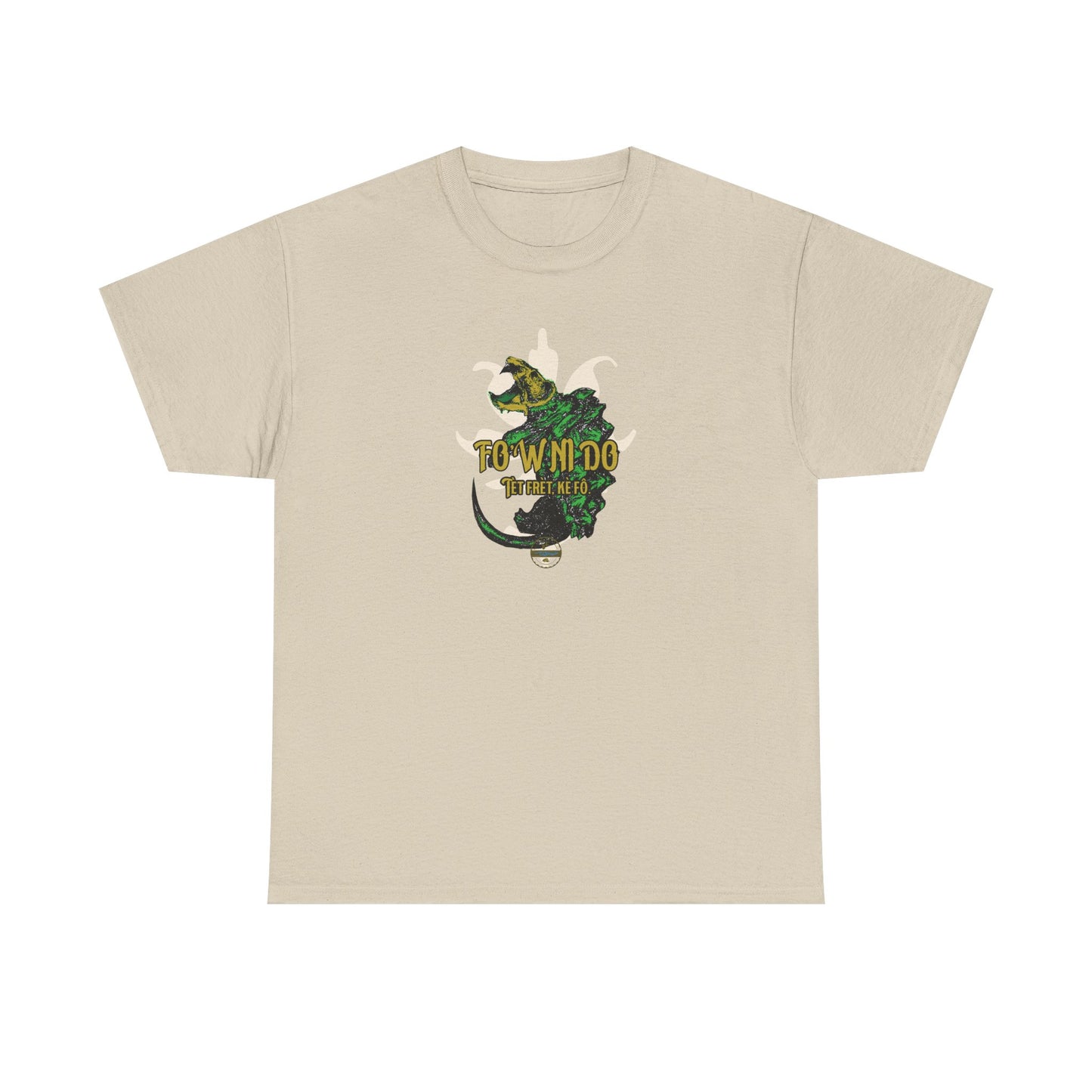 T-Shirt — "Fo’w ni do" Graphic Tee