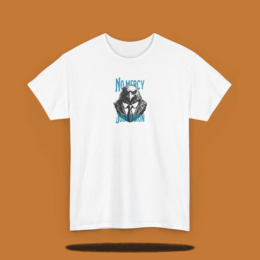 Tee-shirt imprimé No mercy Just vision