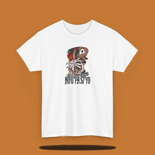 Tee-shirt imprimé NOU PA SI YO