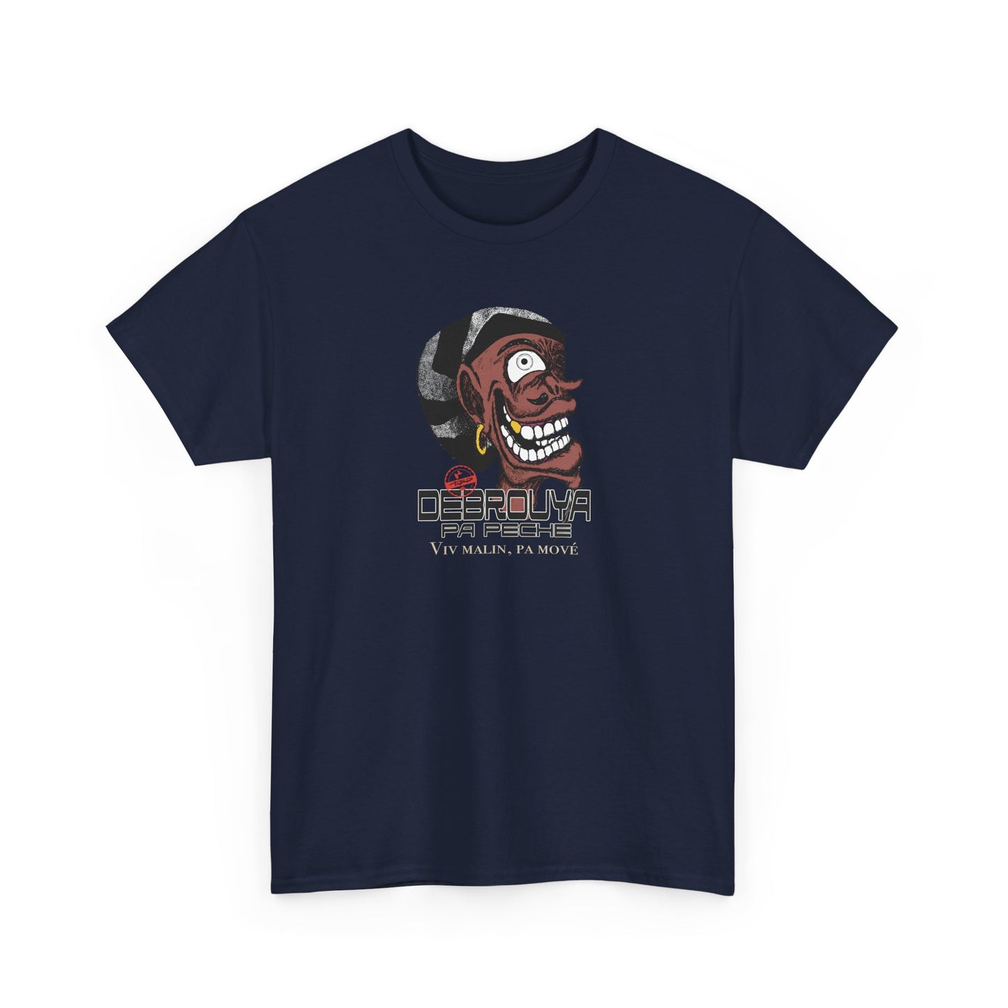 T-Shirt — "Debrouya pa péché" Graphic Tee
