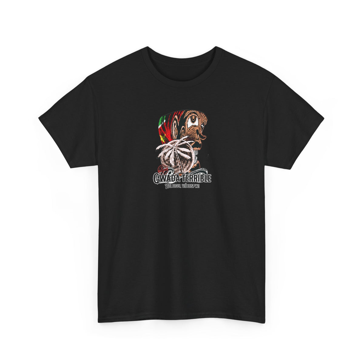 T-Shirt — "Gwada terrible" Graphic Tee