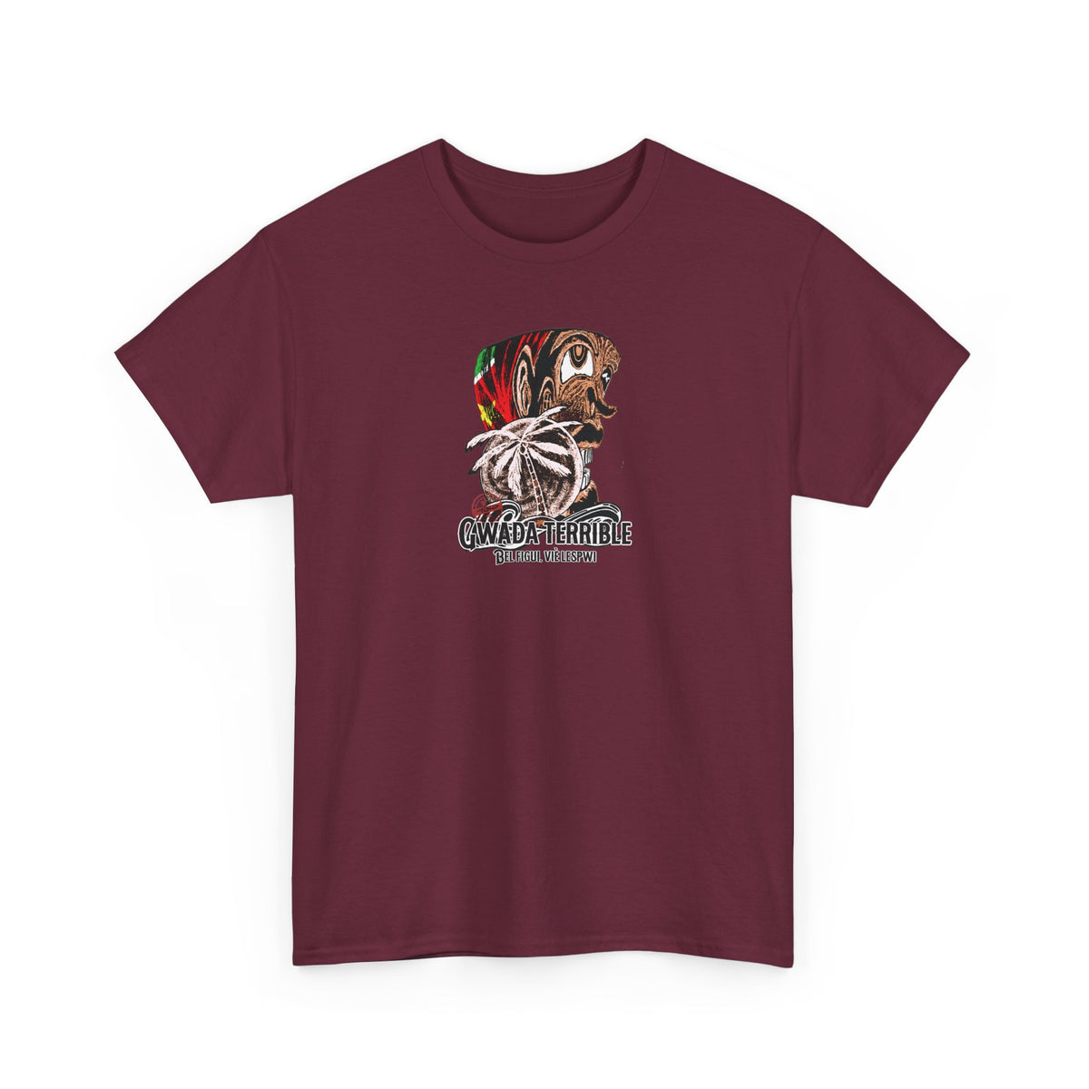 T-Shirt — "Gwada terrible" Graphic Tee