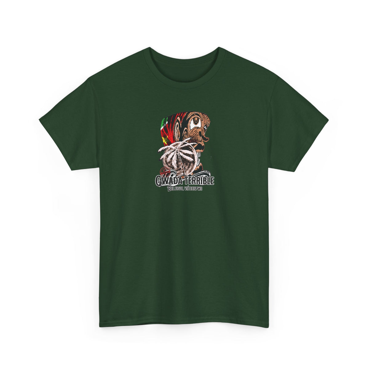 T-Shirt — "Gwada terrible" Graphic Tee