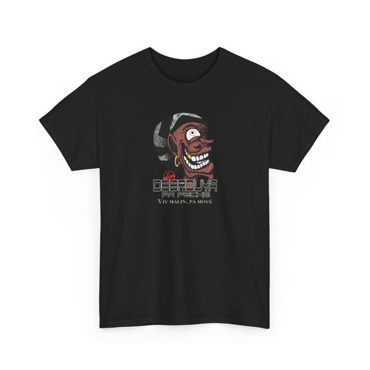 T-Shirt — "Debrouya pa péché" Graphic Tee