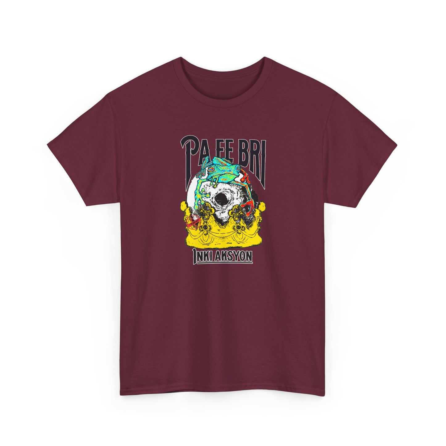 T-Shirt — "Pa fè bri" Graphic Tee