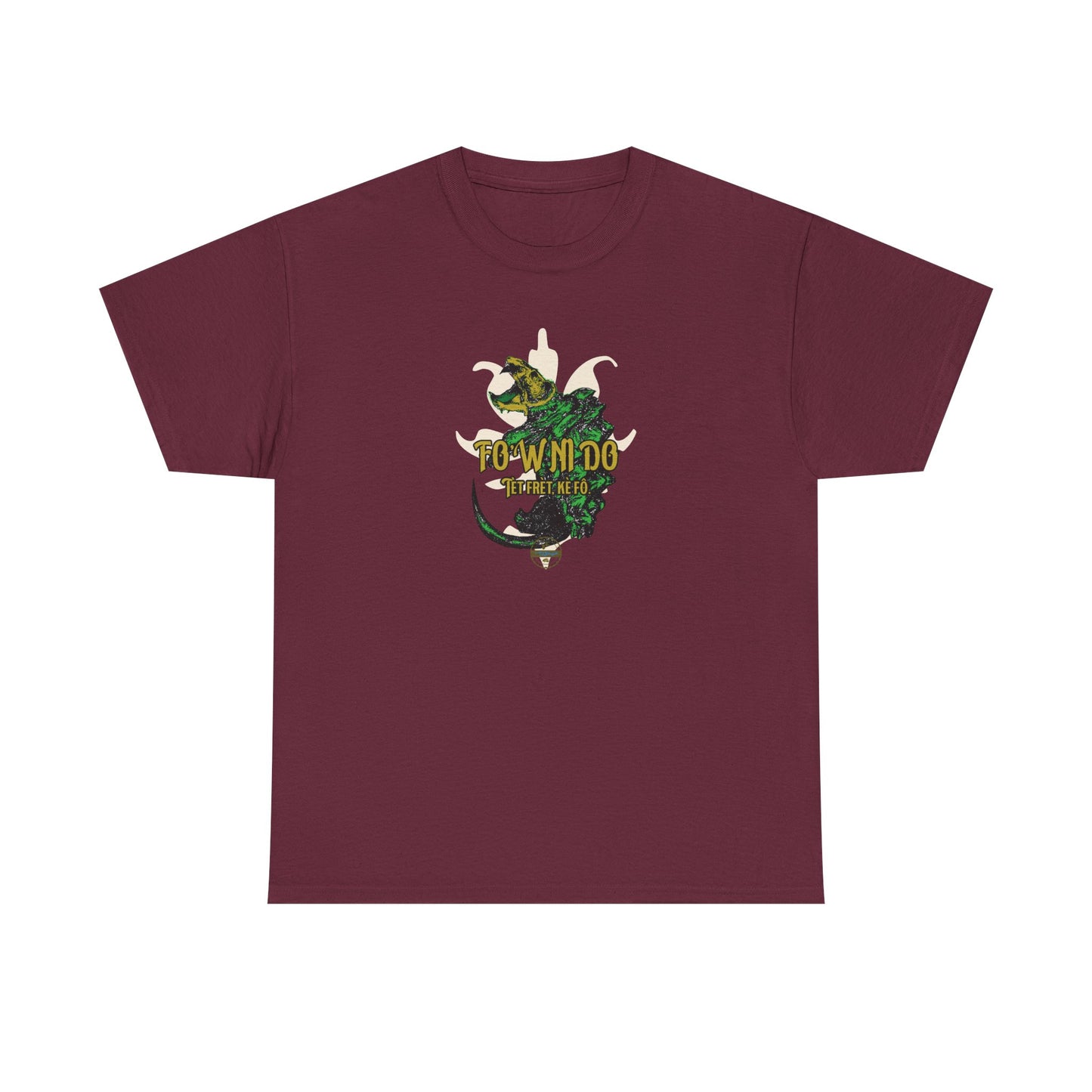 T-Shirt — "Fo’w ni do" Graphic Tee