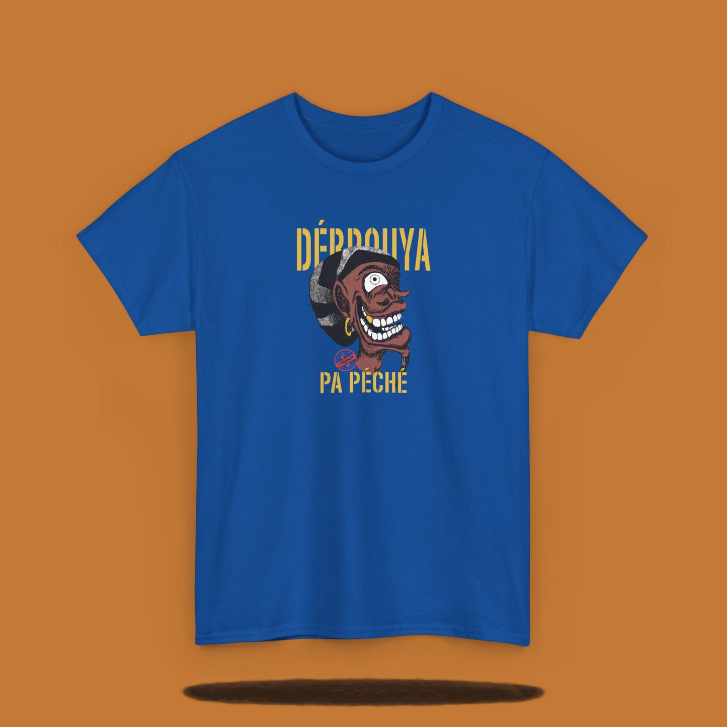 Tee-shirt imprimé Débrouya pa péché