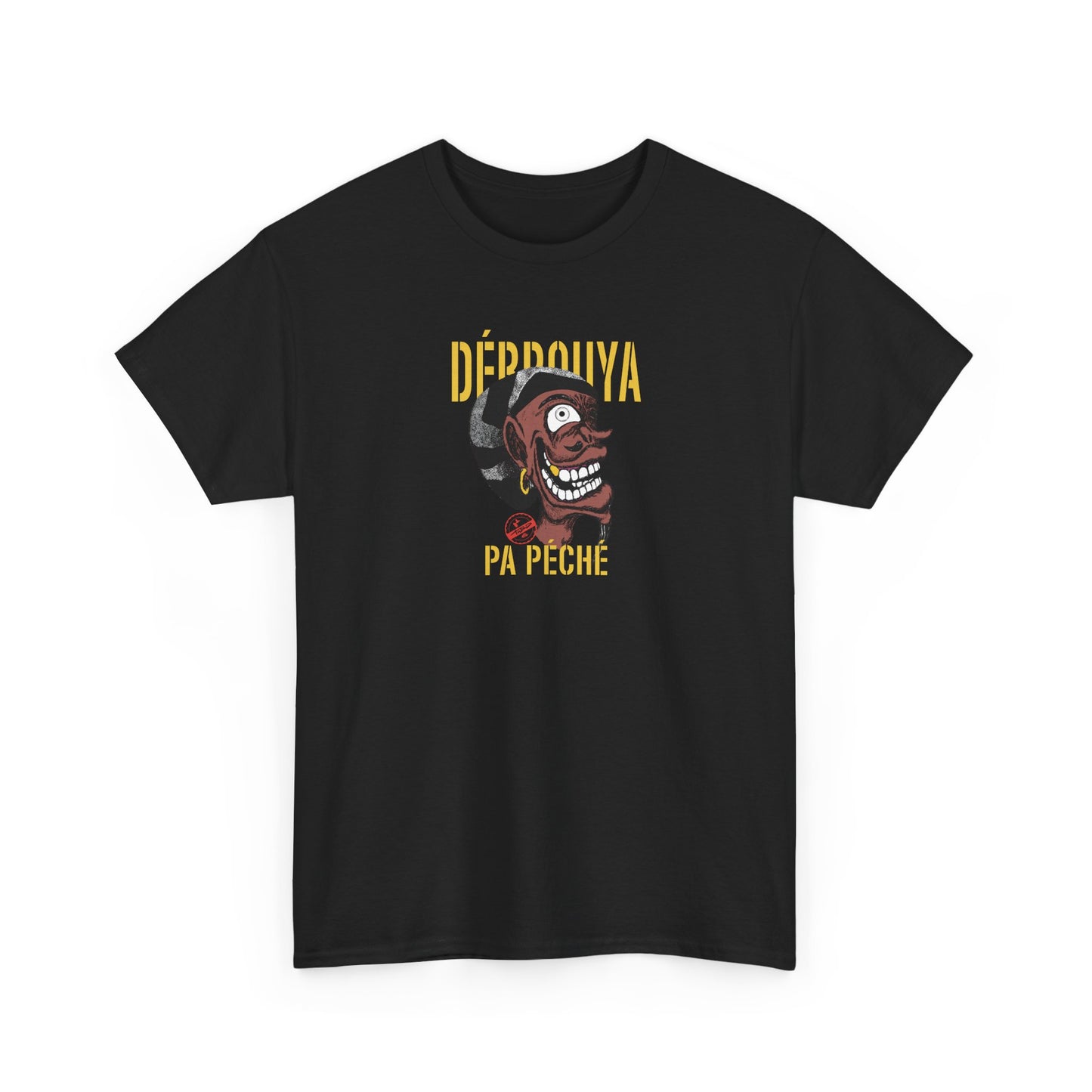 T-Shirt — "Debrouya pa péché" Graphic Tee