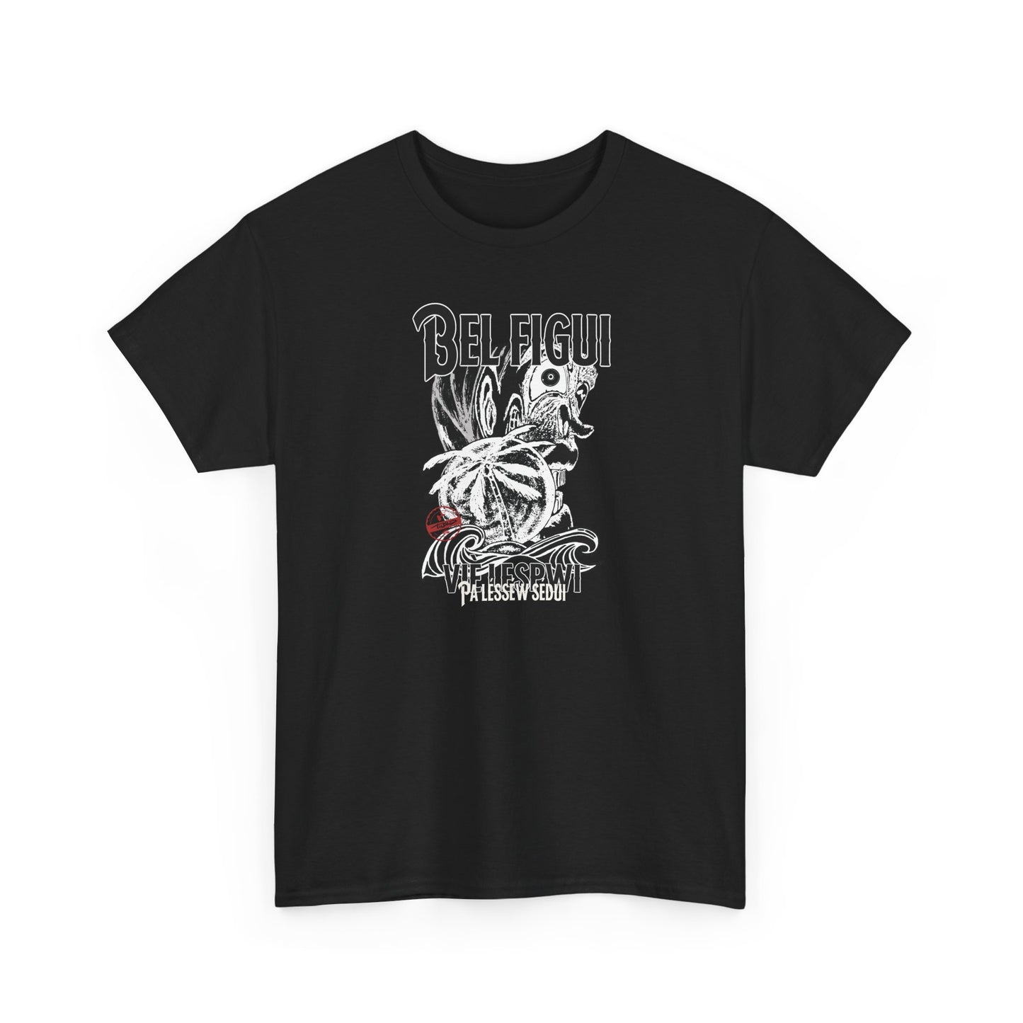 T-Shirt — "Bel figui, viè lespwi, pa lésséw sédui" Graphic Tee