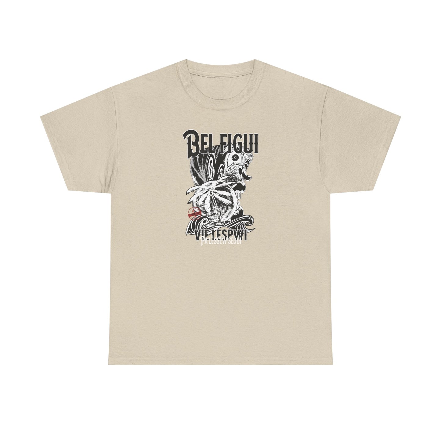 T-Shirt — "Bel figui, viè lespwi, pa lésséw sédui" Graphic Tee