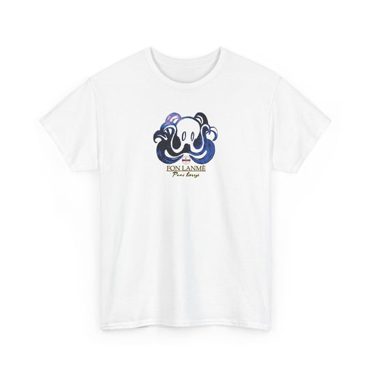 T-shirt - "fon lanmè, pani limyè" - Graphic tee