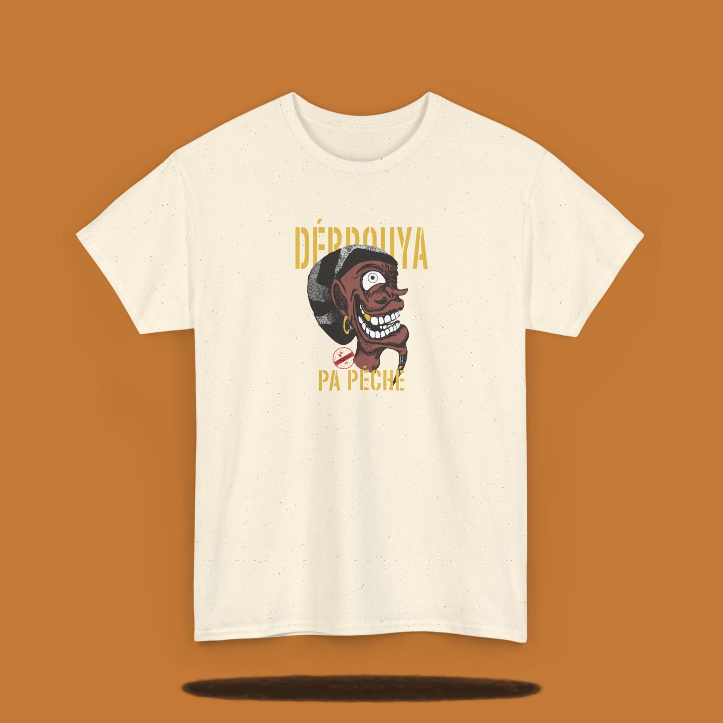 Tee-shirt imprimé Débrouya pa péché