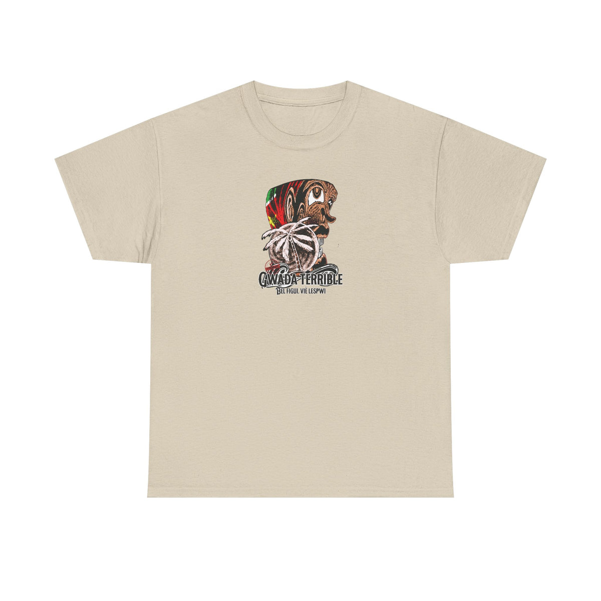 T-Shirt — "Gwada terrible" Graphic Tee